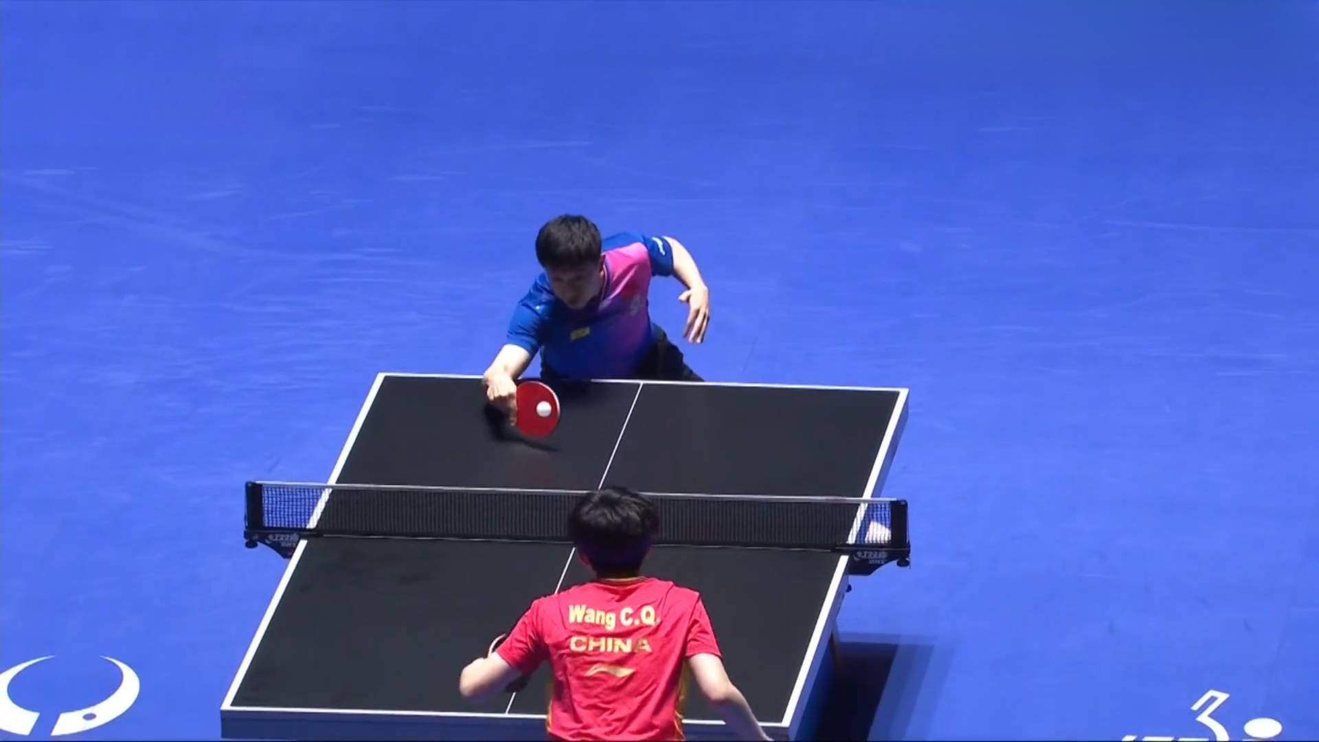 德国队横扫奥地利队，马龙高光表现