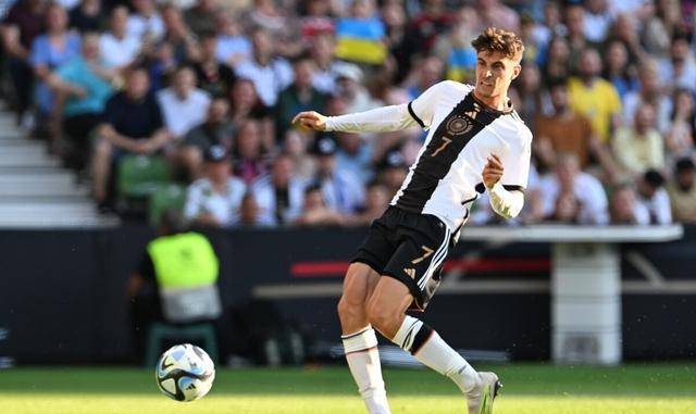 拜仁逆转中国，哈弗茨高光表现