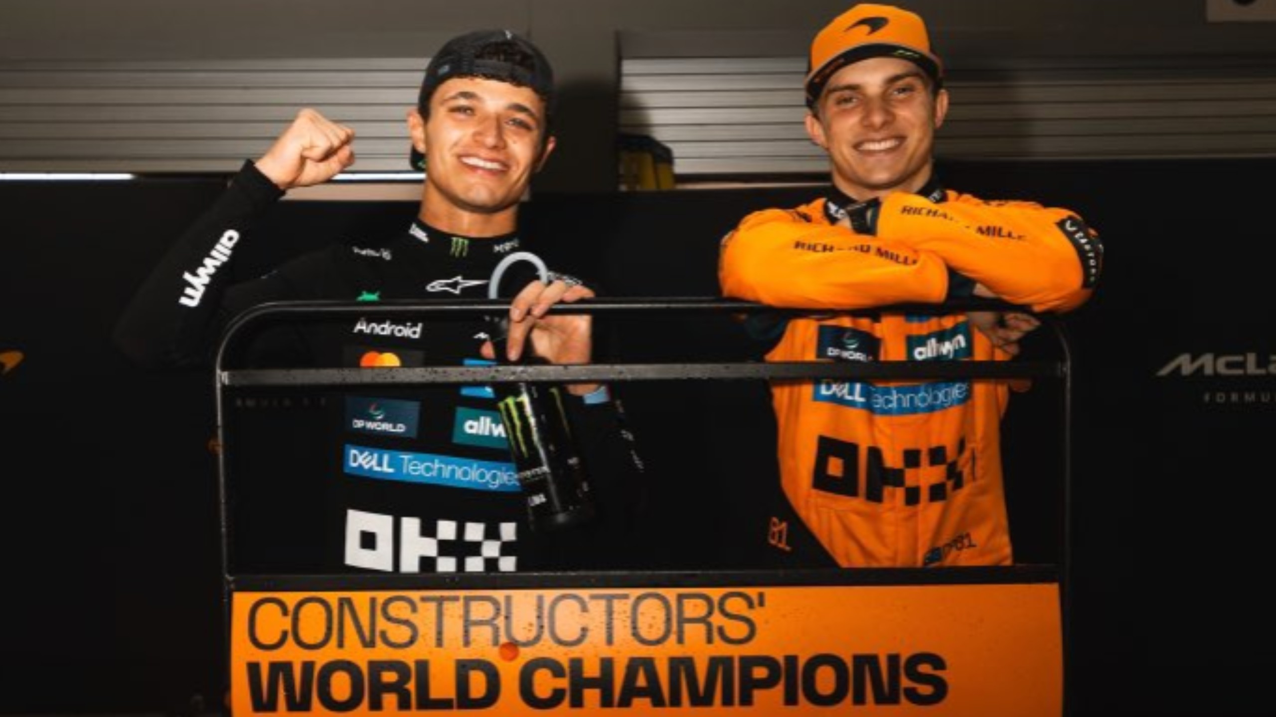 迈凯伦险胜红牛车队，诺里斯高光表现