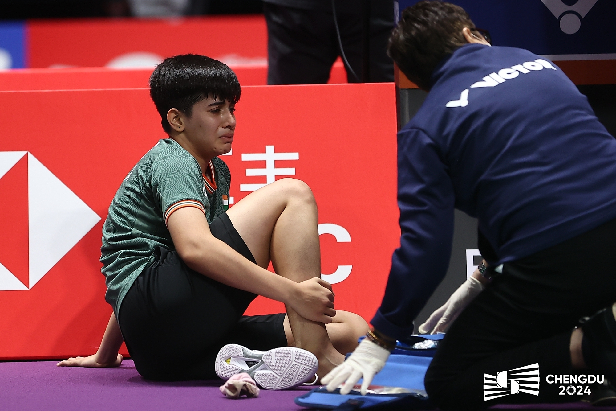 印度羽毛球队碾压韩国羽毛球队，桃田贤斗完成帽子戏法