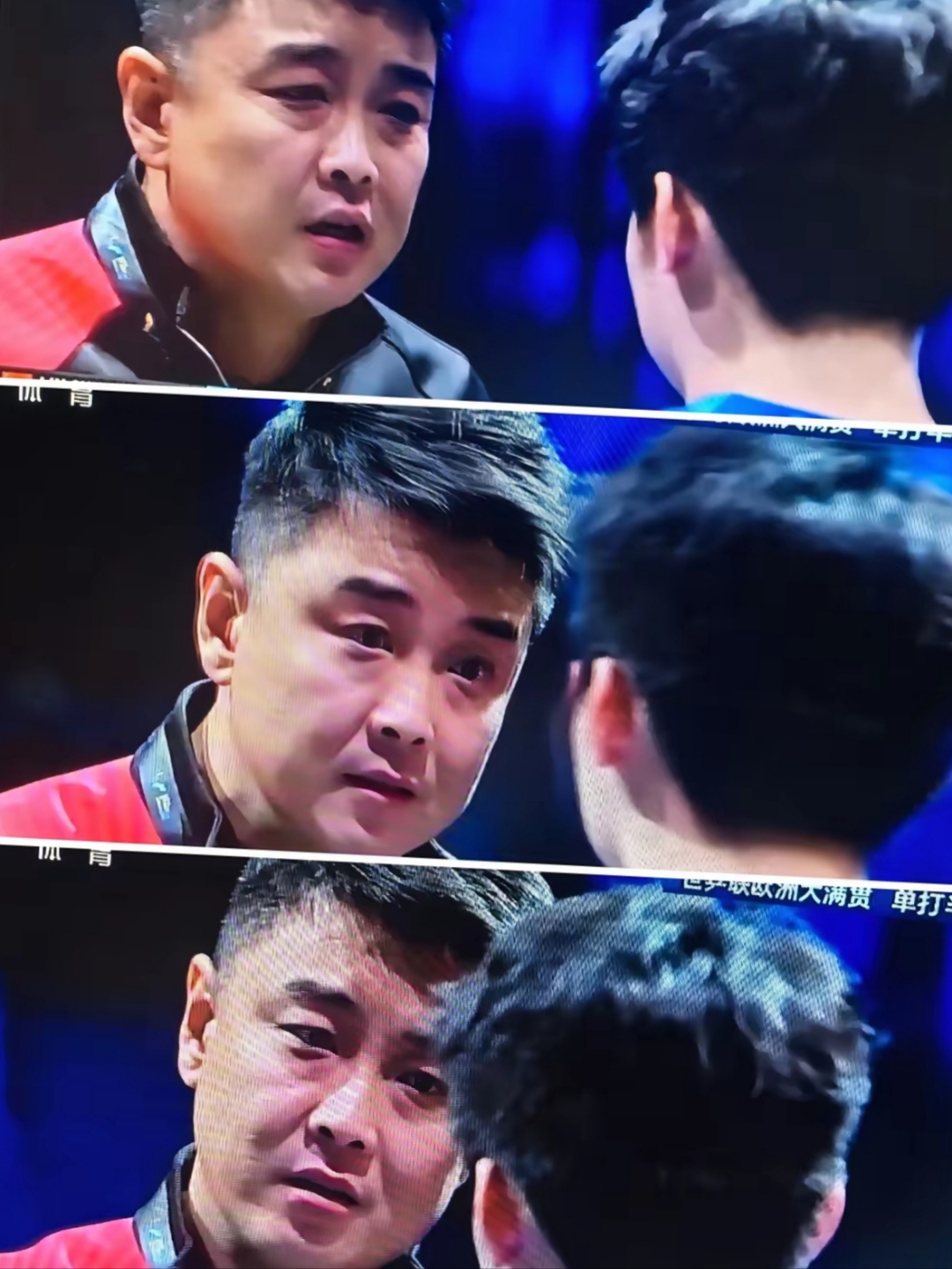 韩国乒乓球队强势奥地利乒乓球队，王皓送出助攻